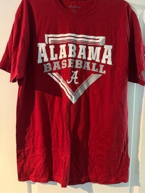 Alabama Baseball Red Champion Tee